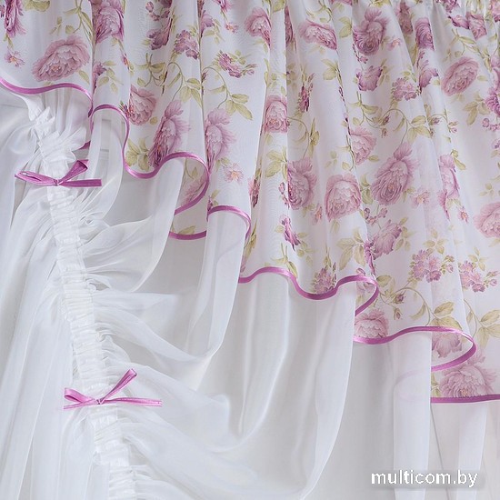 Тюль Nivasan Джульетта-2л DGc.L-2 (сиреневый)