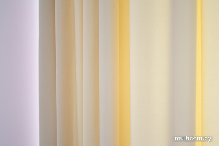 Комплект штор Decoretto Нубук светлый крем НСК-K2 1.25x2.6 м (кремовый, 2 шт)