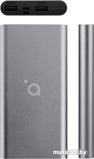 Внешний аккумулятор ACME PB15G 10000mAh (серый космос)