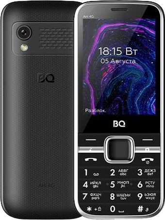Кнопочный телефон BQ BQ-2800L Art 4G (черный)