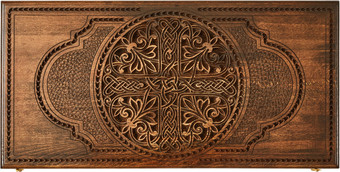 Шахматы/нарды Mkhitaryan Армянский узор 2 DM032