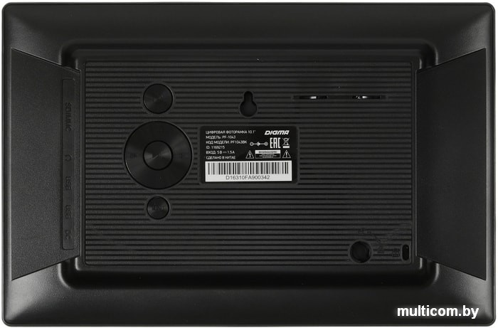 Цифровая фоторамка Digma PF-1043 (черный)