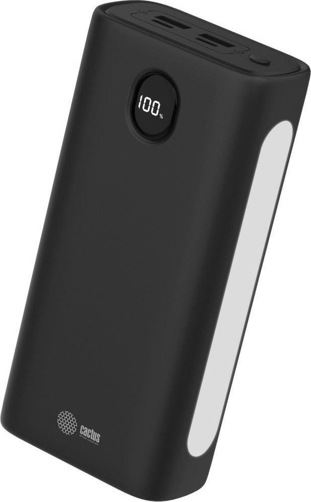 Внешний аккумулятор CACTUS CS-PBFSJA-30000 30000mAh (черный)