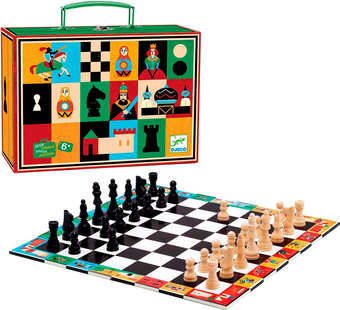 Шахматы/шашки Djeco 05225