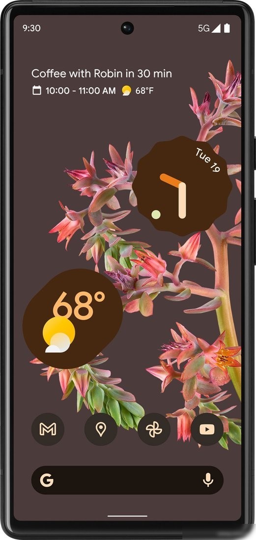 Телефон Google Pixel 6 8GB/128GB (черный)