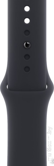 Умные часы Apple Watch Series 9 41 мм (алюминиевый корпус, полуночный/полуночный, спортивный силиконовый ремешок M/L)