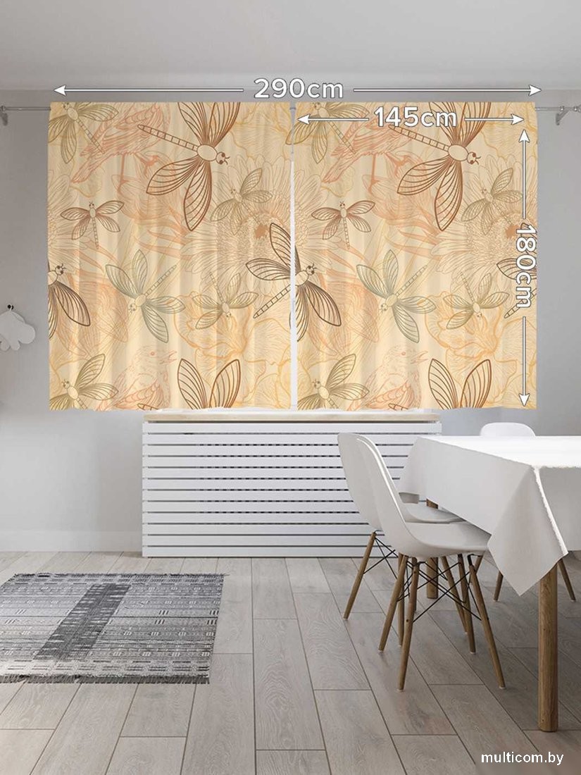 JoyArty Улетающие стрекозы p_13522 (145x180)