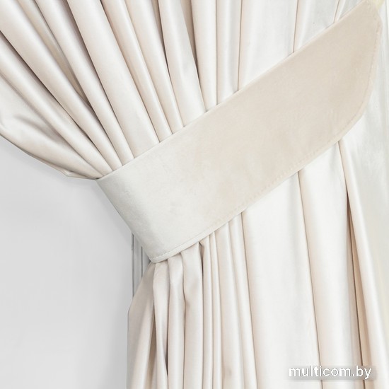 Штора Mio Tesoro Velvet 1.5x2.5 м (кремовый)