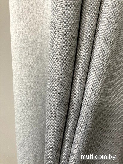 Комплект штор Soft Lines Рогожка димаут 2226-27 2.2x2.6 м (серый, 2 шт)