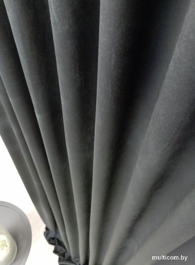 Комплект штор Модный текстиль 112MTBARHAT40 (260x300, 2шт, черный)