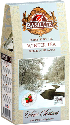 Черный чай Basilur Времена Года. Зимний чай 100 г