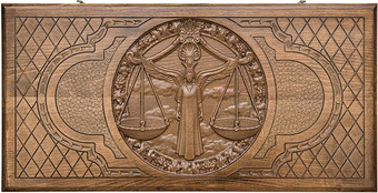 Шахматы/нарды Ustyan Зодиак весы GU057