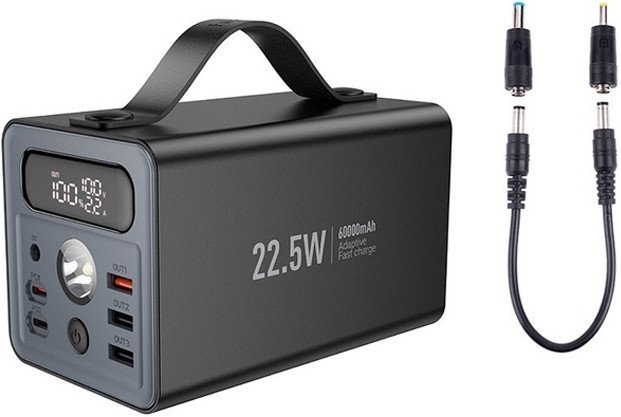 Внешний аккумулятор Hoco J138 60000mAh (черный)