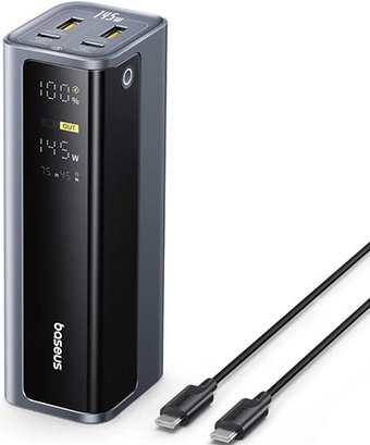 Внешний аккумулятор Baseus EnerGeek GP12 Fast Charging Power Bank with Digital Display 20800mAh 145W