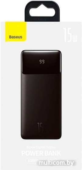 Портативное зарядное устройство Baseus Bipow Digital Display PPDML-I01 10000mAh (черный)