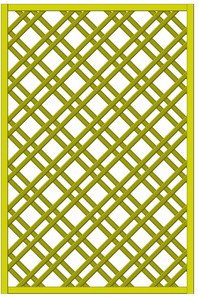 Изгородь декоративная Массив-Древ Тип 3 600x1800