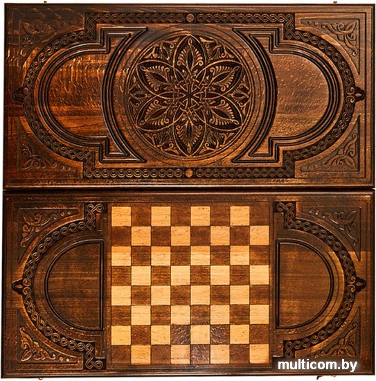 Шахматы/нарды Ustyan Армянский фрактал GU099-6