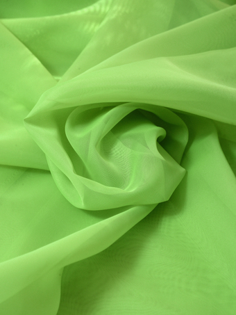 Тюль Велес Текстиль 600В (270x600, ярко-салатовый)