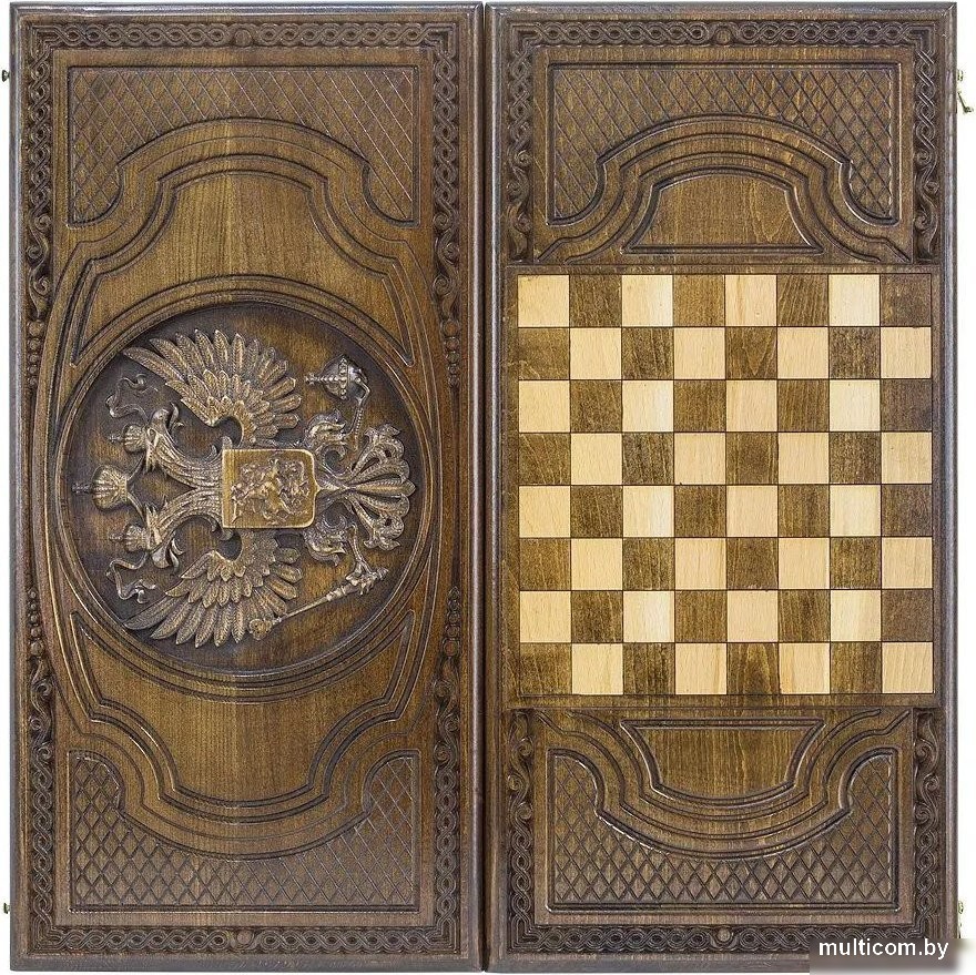 Шашки/нарды Ustyan Герб РФ 3 GU304-6