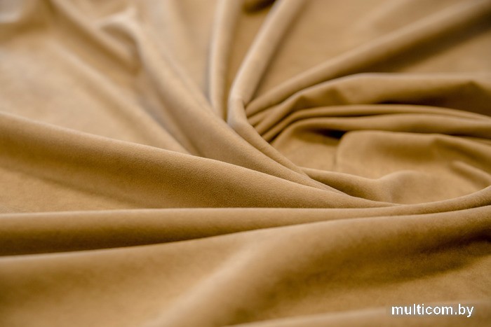 Комплект штор Decoretto Нубук мягкий НМП-K8 1.25x2.5 м (коричневый, 2 шт)