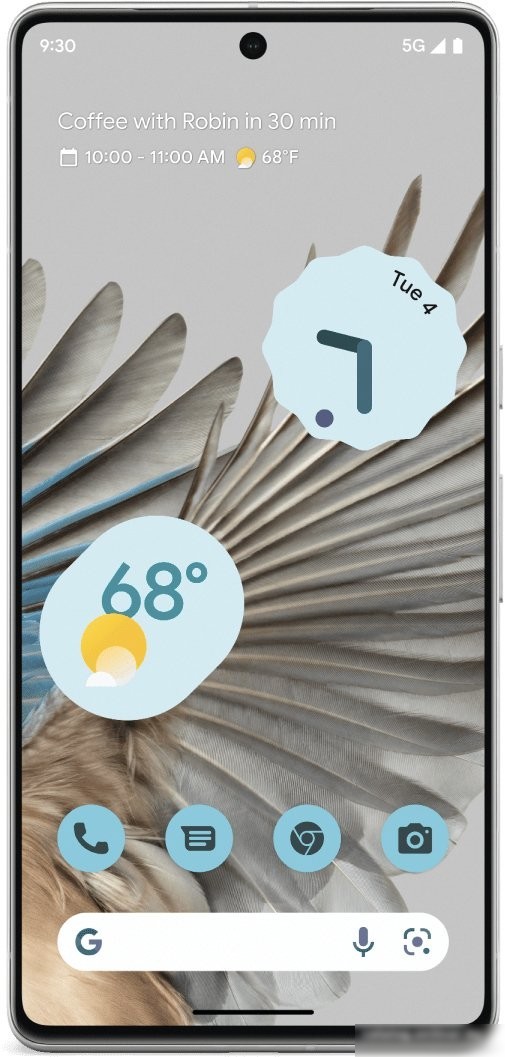 Телефон Google Pixel 7 Pro 12GB/128GB (снег)