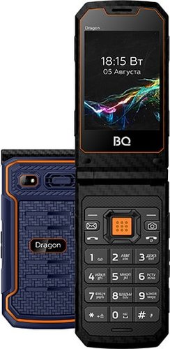 Кнопочный телефон BQ BQ-2822 Dragon (синий)