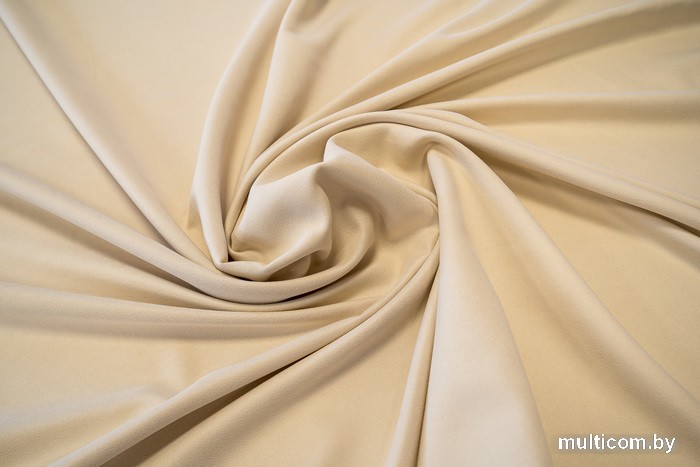 Комплект штор Decoretto Нубук светлый крем НСК-K2 1.25x2.6 м (кремовый, 2 шт)