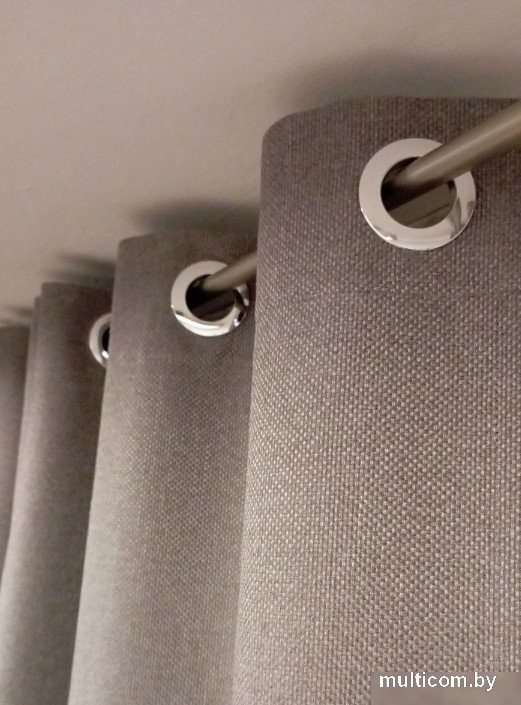 Комплект штор Модный текстиль 06L 112MT6670M28 (250x150, 2шт, средне серый)