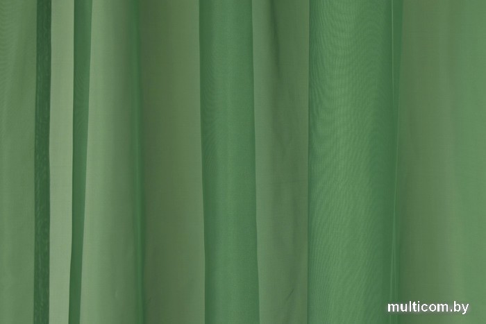 Комплект гардин Delfa Voile СТШ/Д-050 Voile/054 2x2.5 м (зеленый лайм, 2 шт)