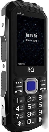 Кнопочный телефон BQ BQ-2432 Tank SE (черный)